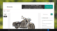 Desktop Screenshot of dinamoto.it